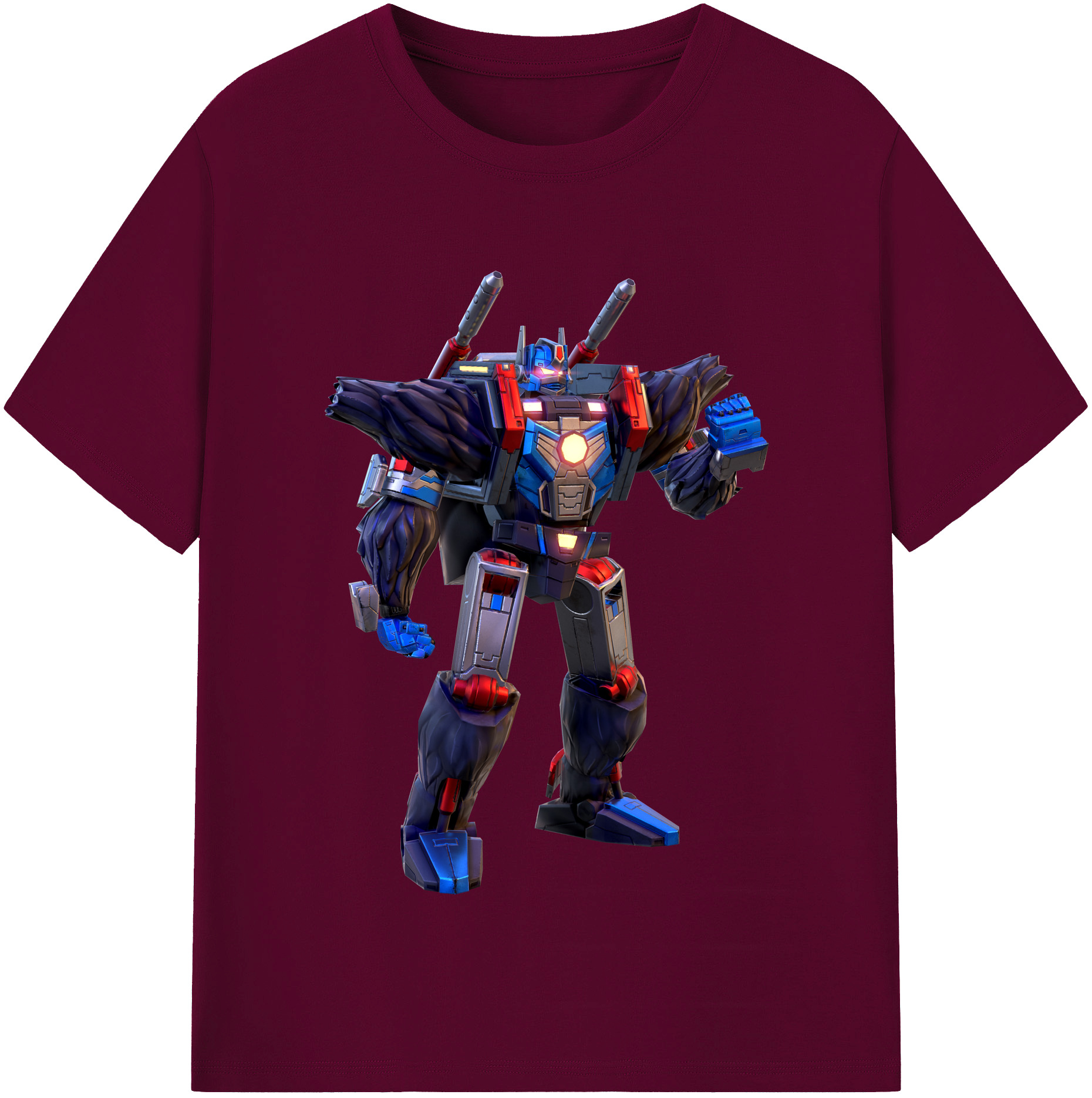 （画像用）  レディースカジュアルプリントTシャツ（綿100％）